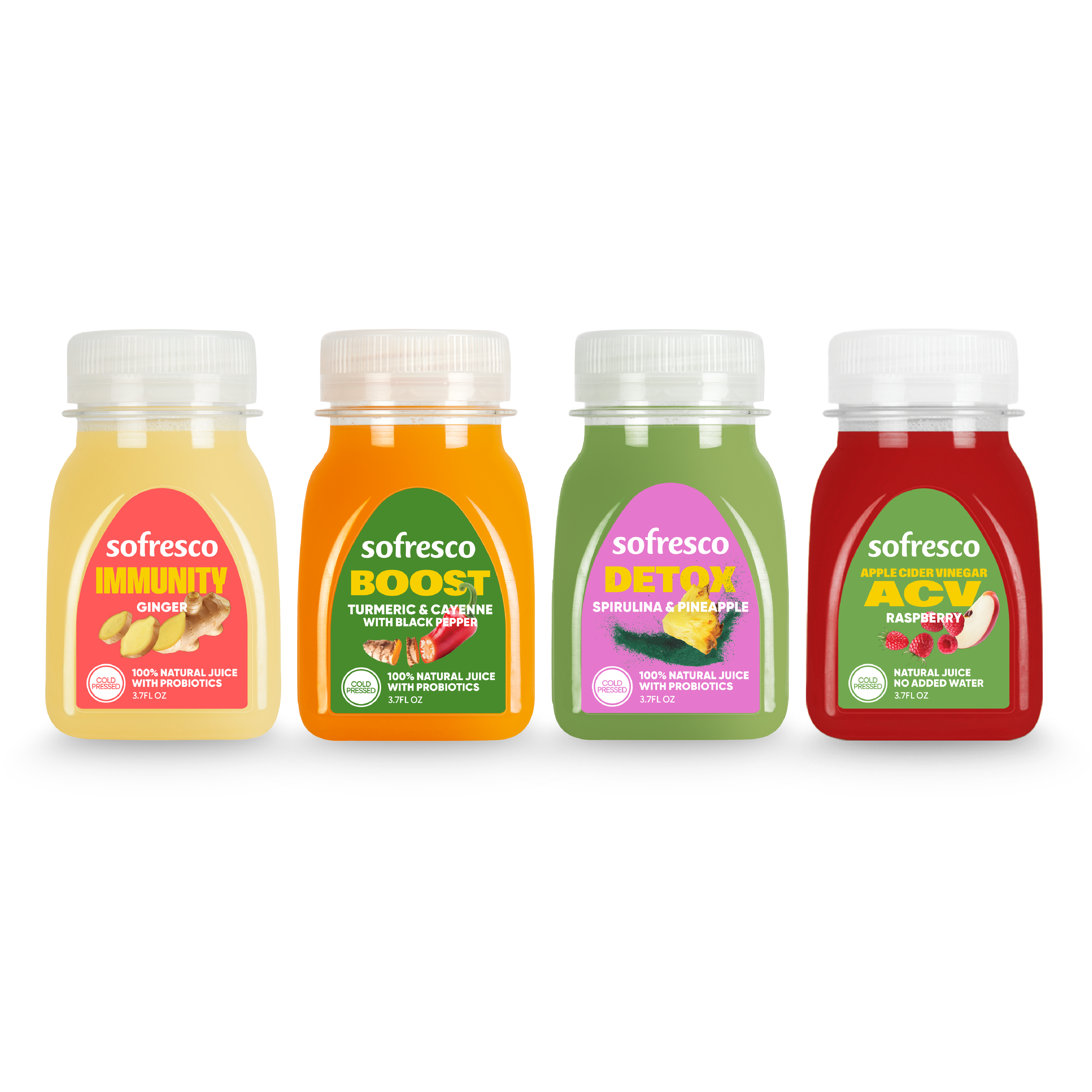Shot Variety Pack - Immunity, Boost, Detox, & ACV
