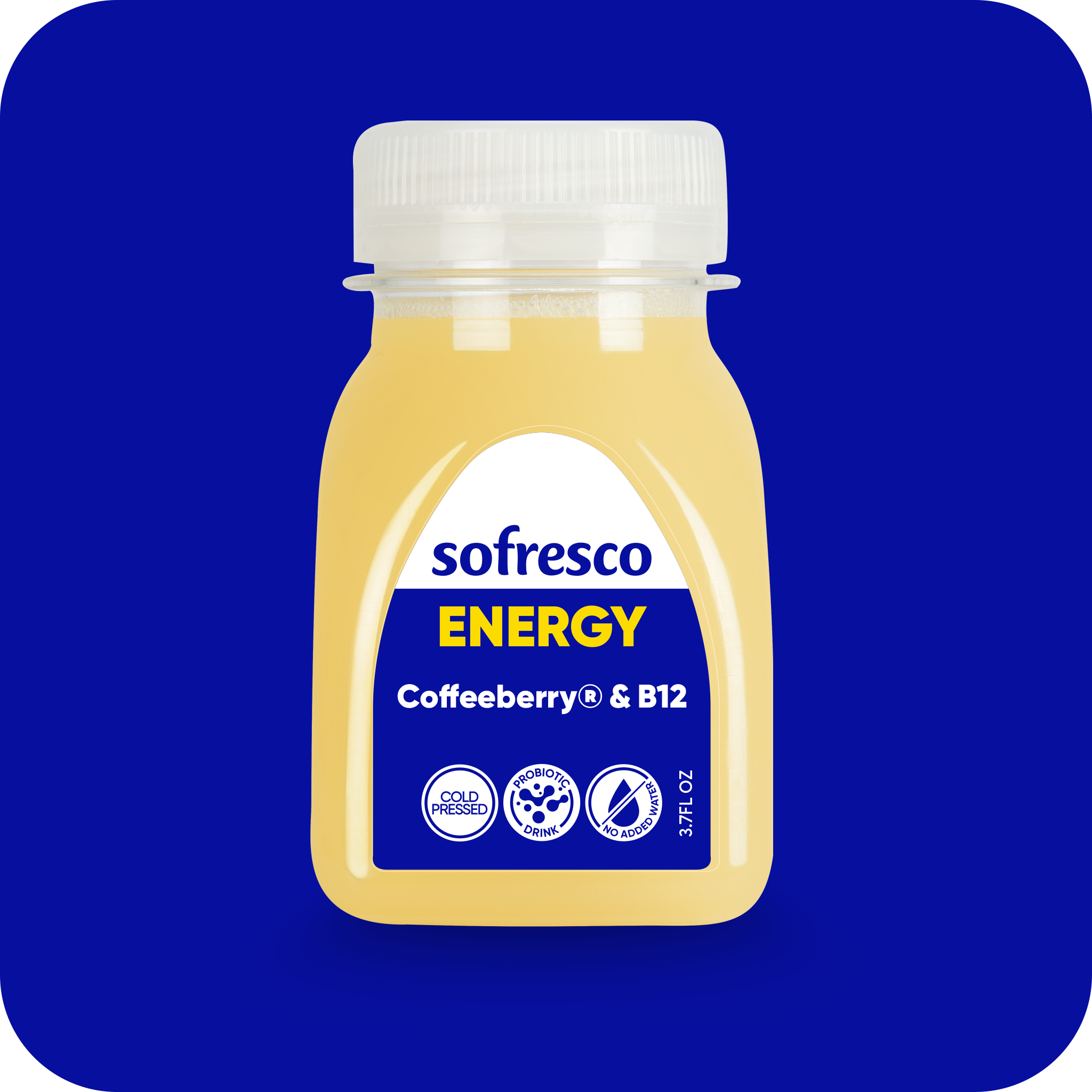 Energy Shot Coffeeberry B12 3.7oz | Cold-Pressed Juice