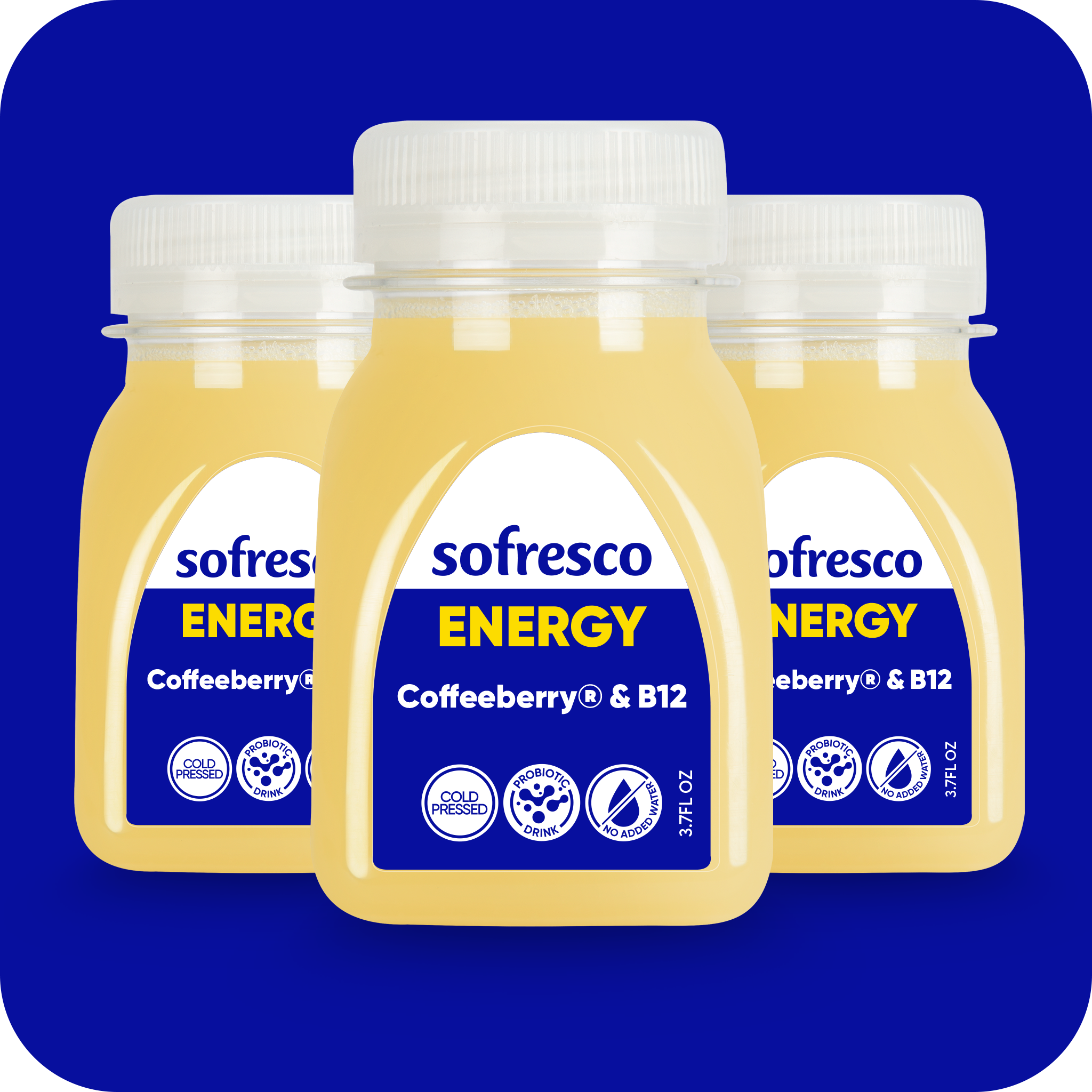 Energy Shot Coffeeberry B12 3.7oz | Cold-Pressed Juice