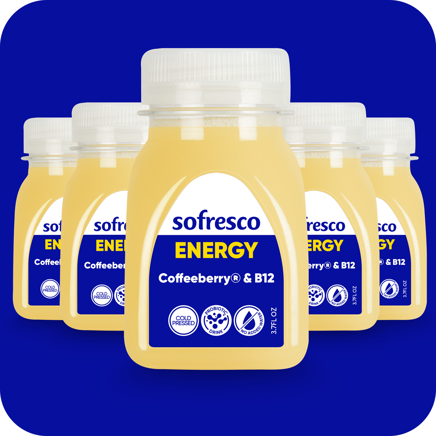 Energy Shot Coffeeberry B12 3.7oz | Cold-Pressed Juice