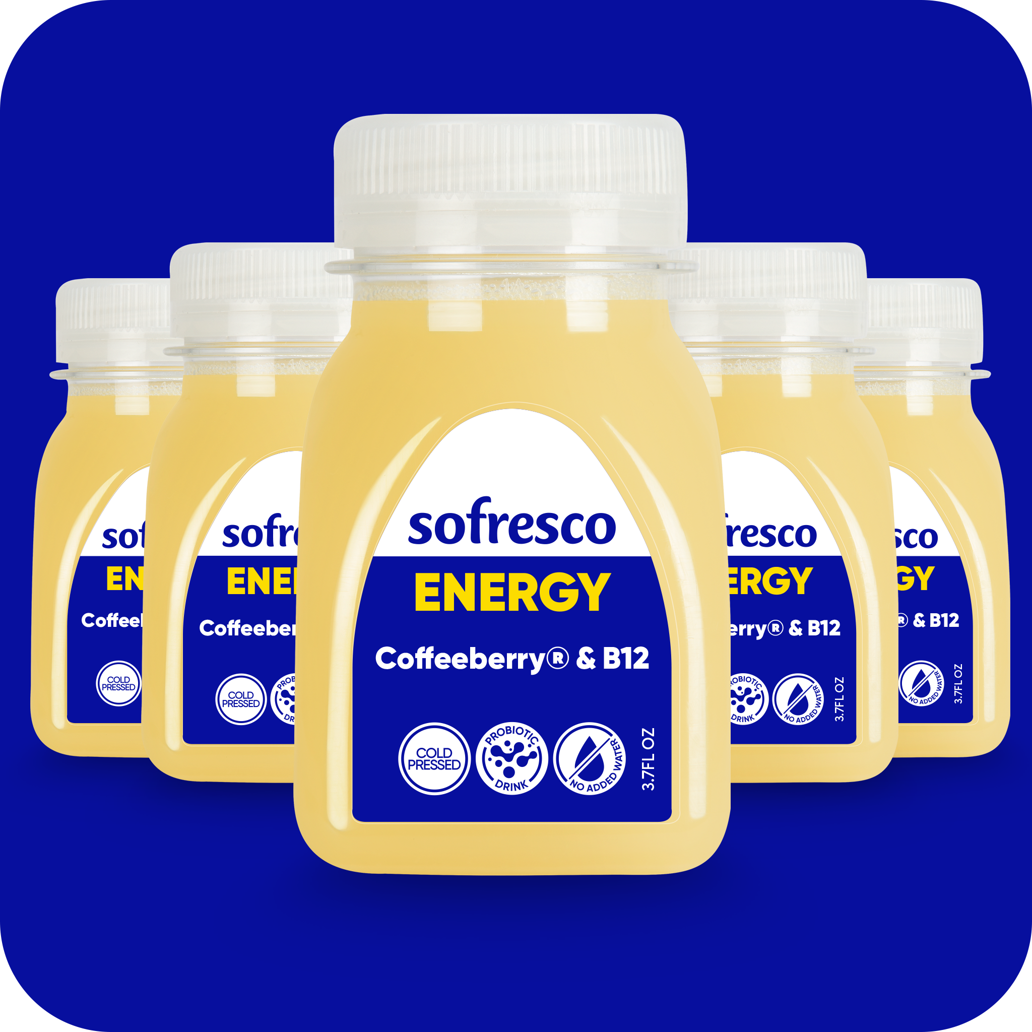 Energy Shot Coffeeberry B12 3.7oz | Cold-Pressed Juice