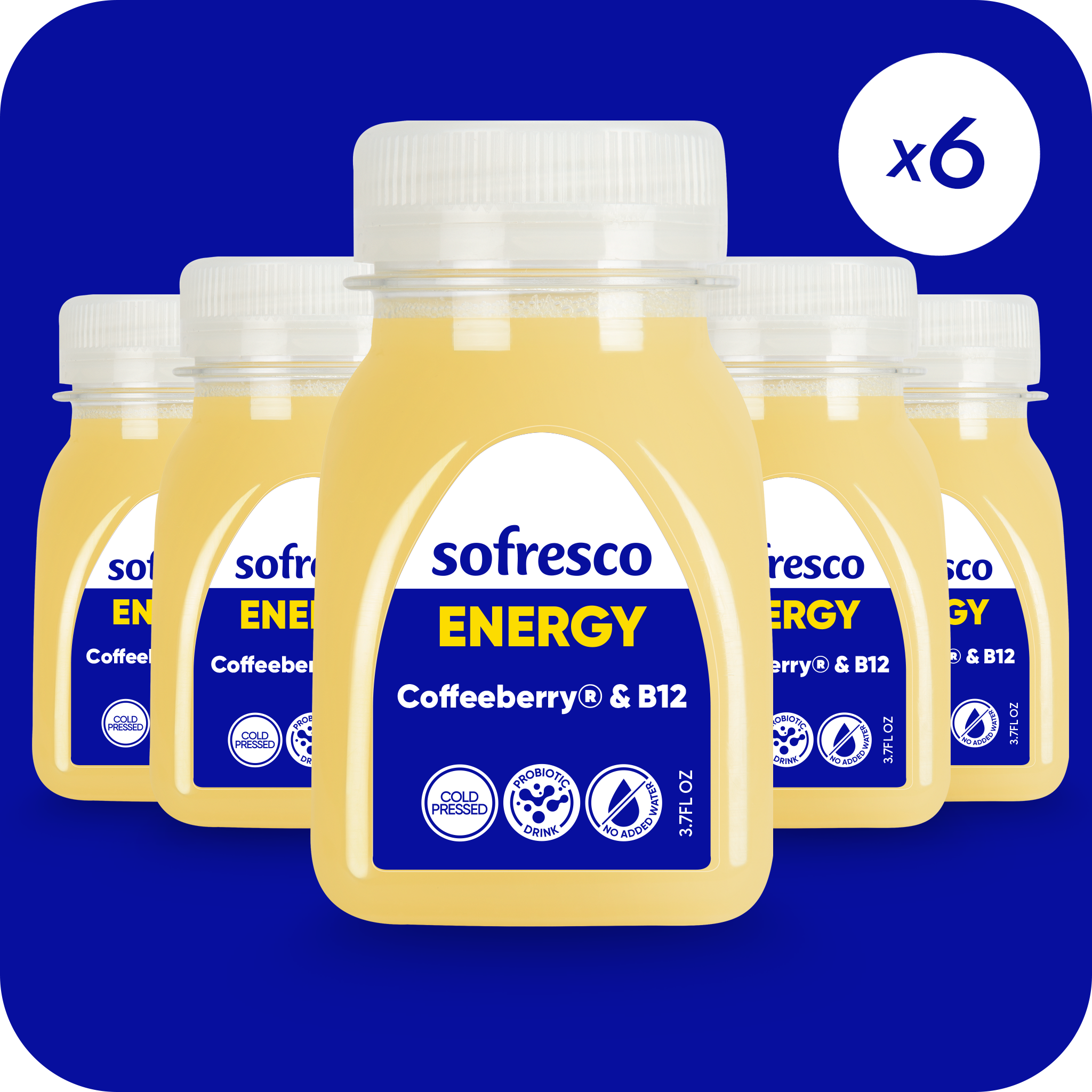 Energy Shot Coffeeberry B12 3.7oz | Cold-Pressed Juice