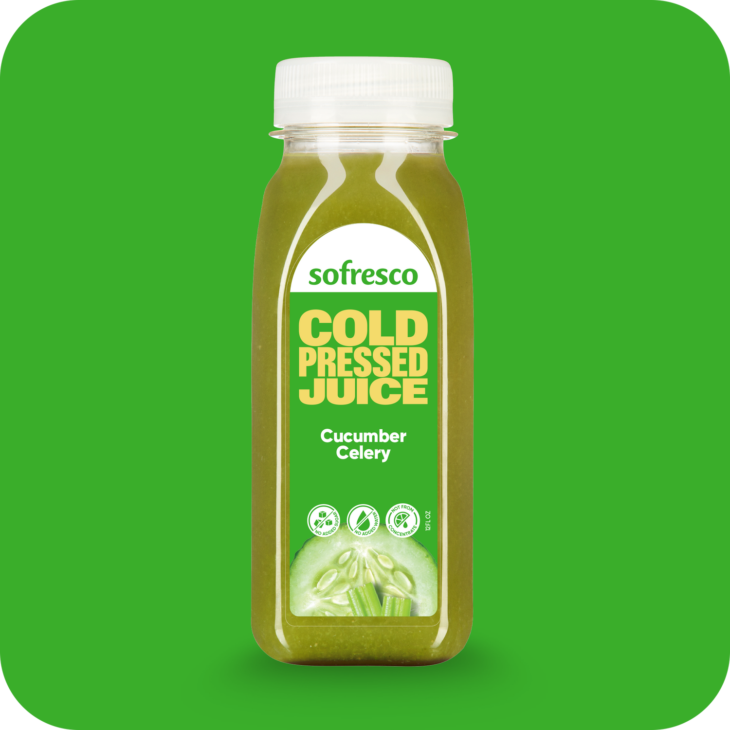Cucumber Celery  12oz | Cold-Pressed Juice