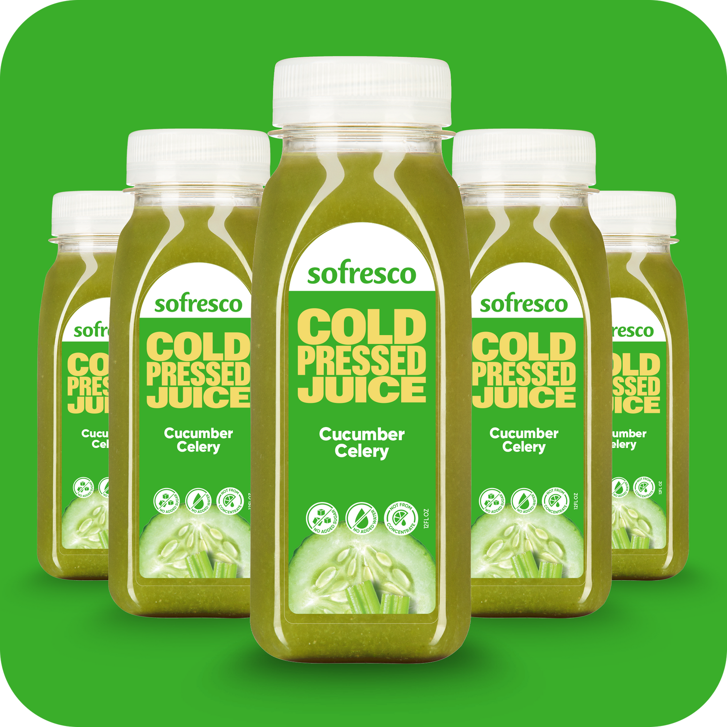 Cucumber Celery  12oz | Cold-Pressed Juice