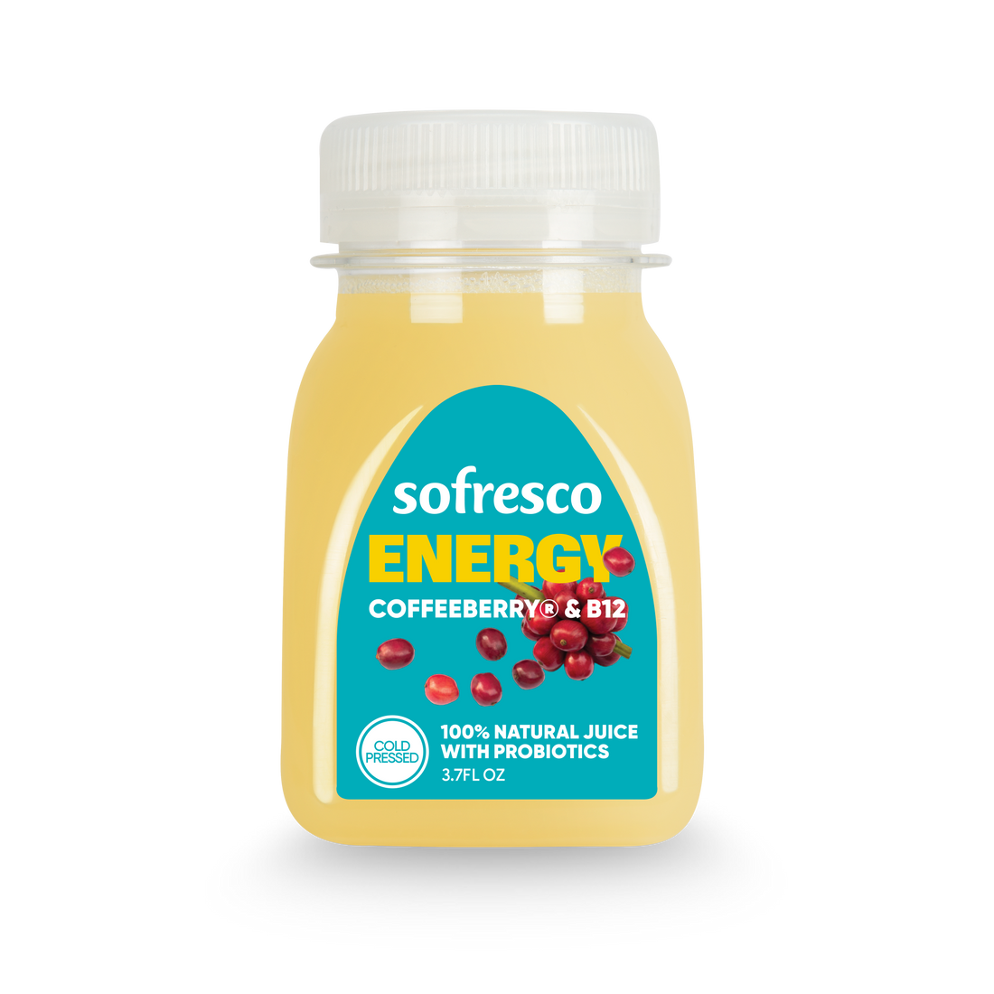 Energy Shot Coffeeberry B12 3.7oz | Cold-Pressed Juice