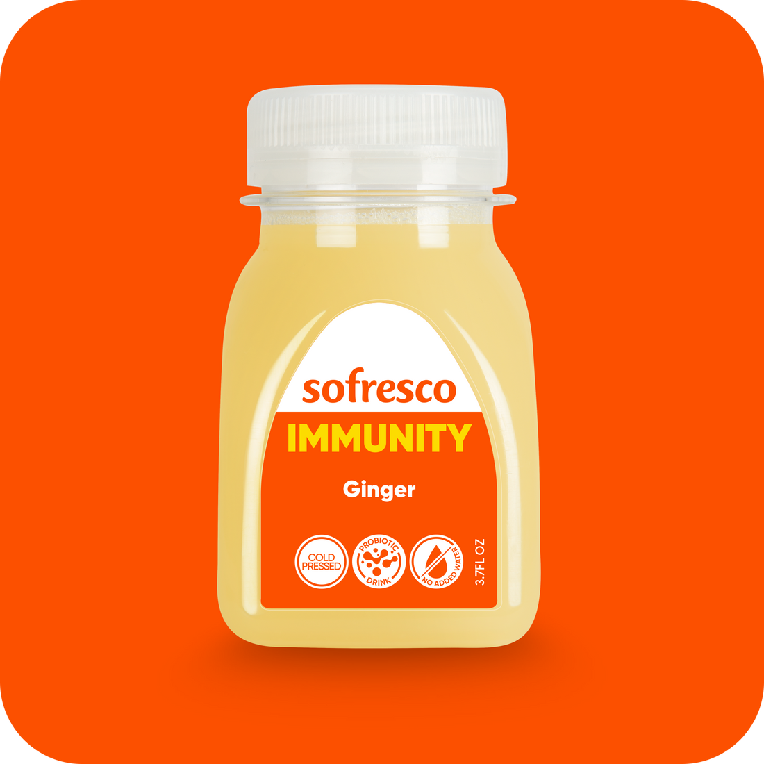 Immunity Shot Ginger 3.7oz | Cold-Pressed Juice