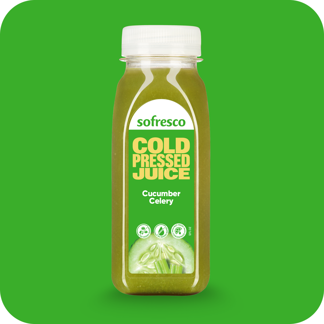 Cucumber Celery  12oz | Cold-Pressed Juice