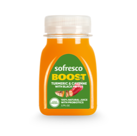 Boost Shot Turmeric Cayenne 3.7oz  | Cold-Pressed Juice