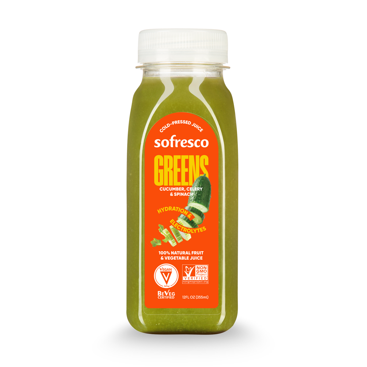 Greens 12oz | Cold-Pressed Juice