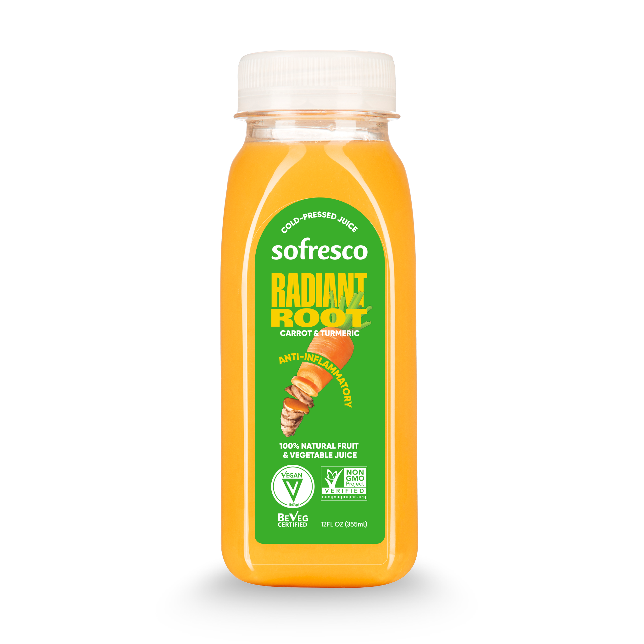 Radiant Root  12oz | Cold-Pressed Juice